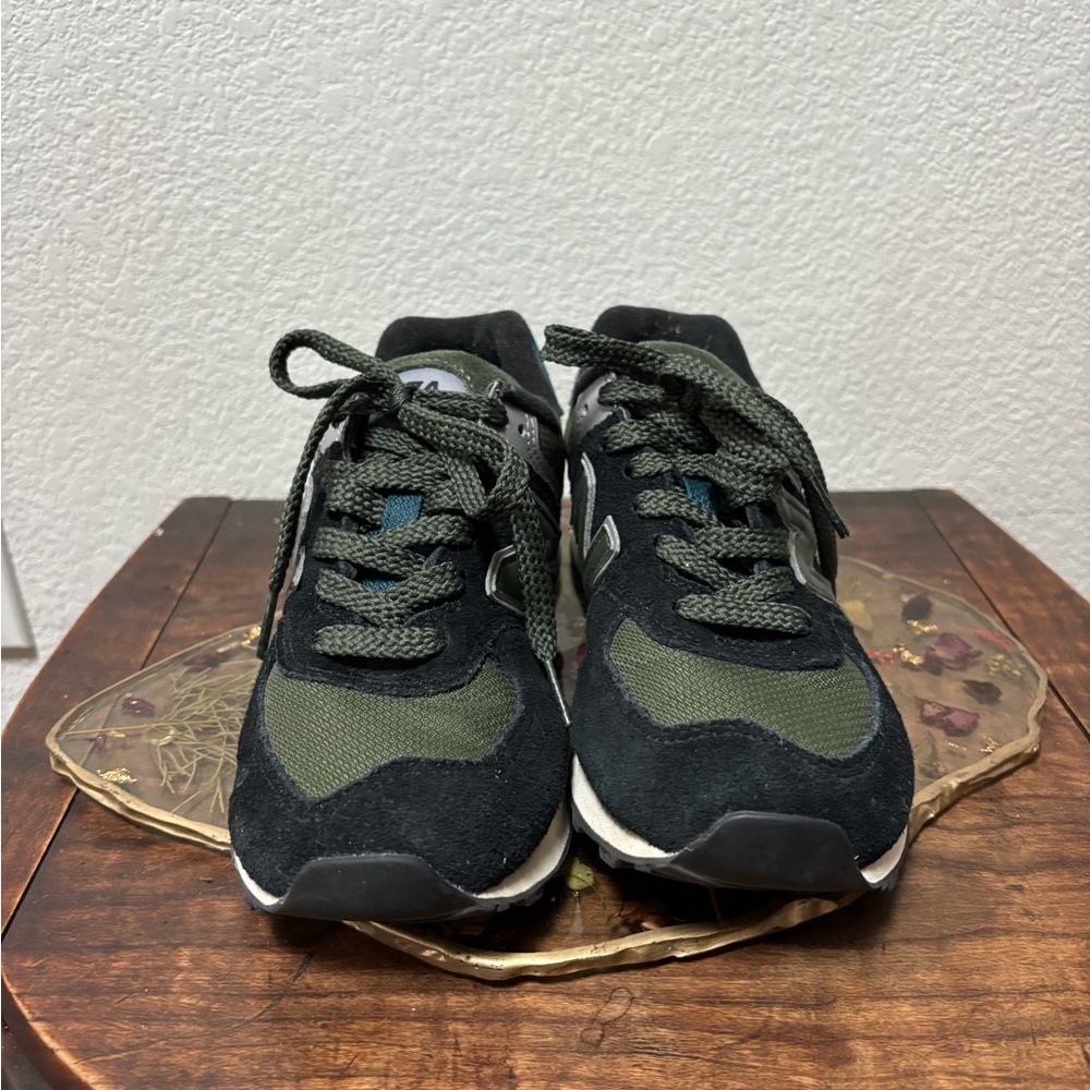 New Balance 574 Black Olive - Picture 6 of 8